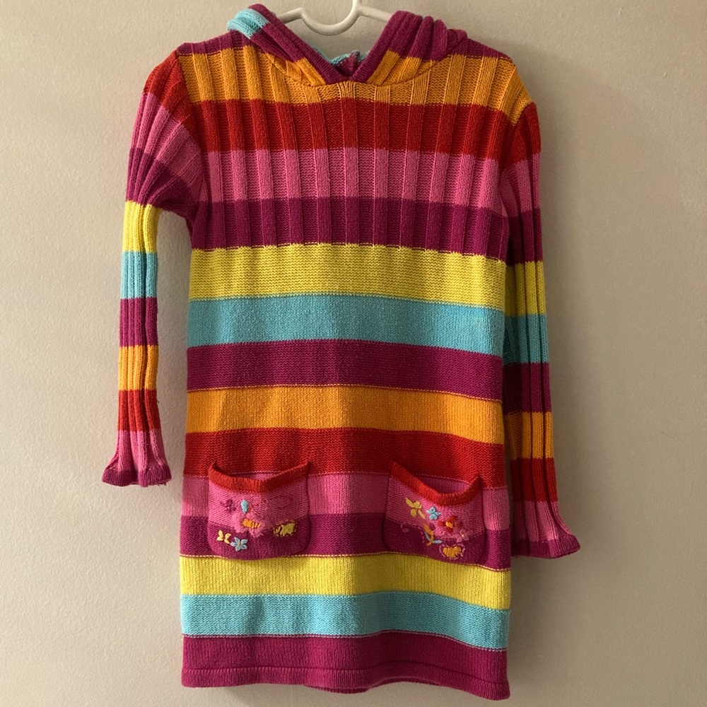 Rainbow‎ Knit Sweater Dress size 4T